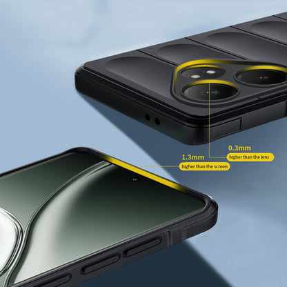 Husa de protectie Techsuit Magic Shield compatibila cu Realme GT 6, acoperire spate, albastru inchis
