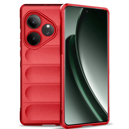 Husa de protectie Techsuit Magic Shield compatibila cu Realme GT 6T, acoperire spate, rosu