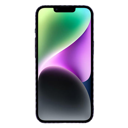 Husa de protectie Techsuit Carbonite FiberShell compatibila cu Apple iPhone 14 , acoperire spate, mov
