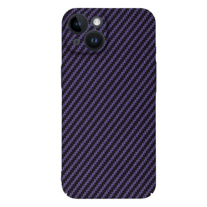 Husa de protectie Techsuit Carbonite FiberShell compatibila cu Apple iPhone 14 , acoperire spate, mov