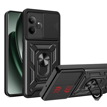 Husa de protectie Techsuit CamShield Series compatibila cu Realme GT 6T, acoperire spate, negru