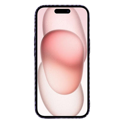 Husa de protectie Techsuit Carbonite FiberShell compatibila cu Apple iPhone 15 , acoperire spate, mov
