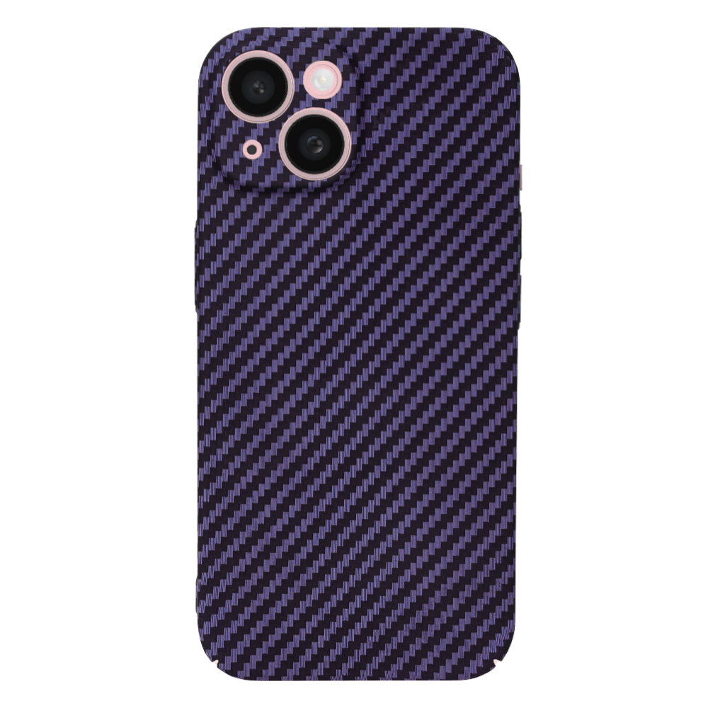 Husa de protectie Techsuit Carbonite FiberShell compatibila cu Apple iPhone 15 , acoperire spate, mov
