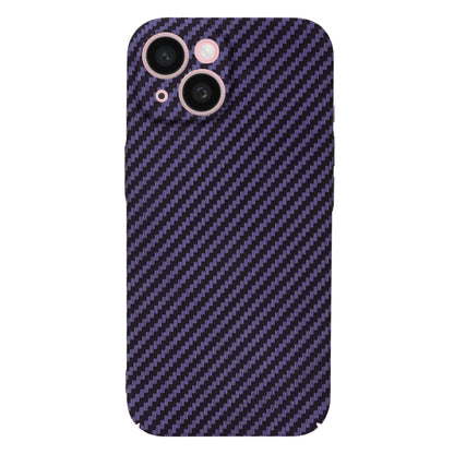 Husa de protectie Techsuit Carbonite FiberShell compatibila cu Apple iPhone 15 , acoperire spate, mov