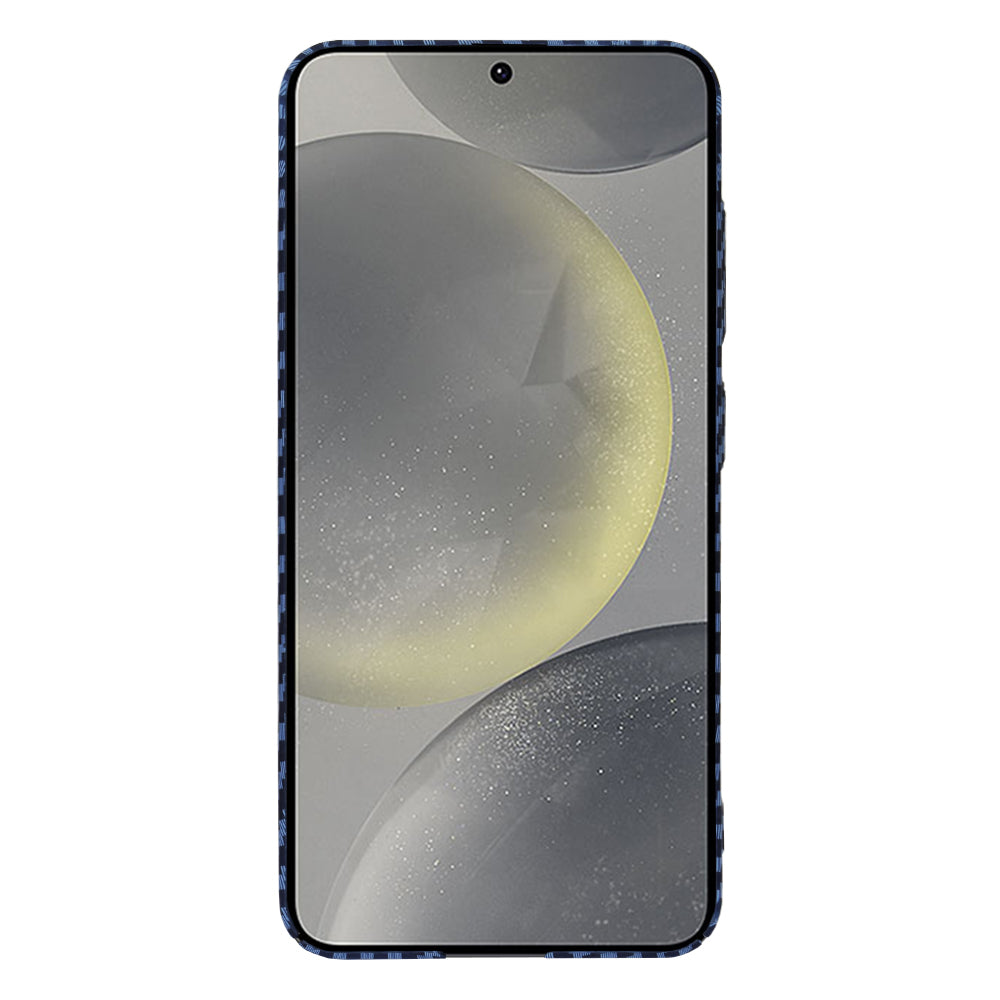 Husa de protectie Techsuit Carbonite FiberShell compatibila cu Samsung Galaxy S24 , acoperire spate, albastru deschis