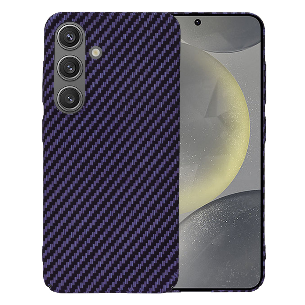 Husa de protectie Techsuit Carbonite FiberShell compatibila cu Samsung Galaxy S24 , acoperire spate, mov