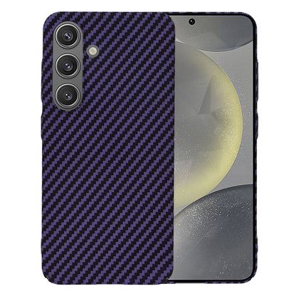 Husa de protectie Techsuit Carbonite FiberShell compatibila cu Samsung Galaxy S24 , acoperire spate, mov