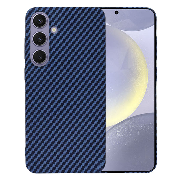 Husa de protectie Techsuit Carbonite FiberShell compatibila cu Samsung Galaxy S24 Plus , acoperire spate, albastru deschis