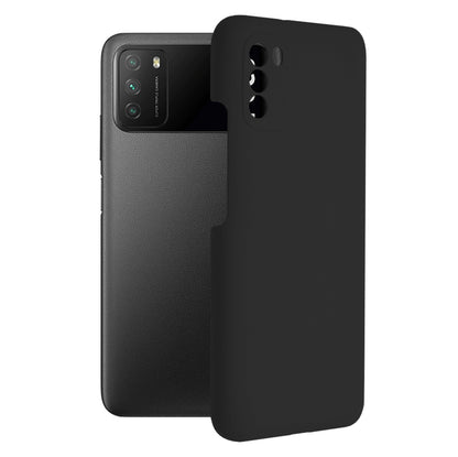 Husa de protectie Techsuit Soft Edge Silicone compatibila cu Xiaomi Poco M3, acoperire spate, negru