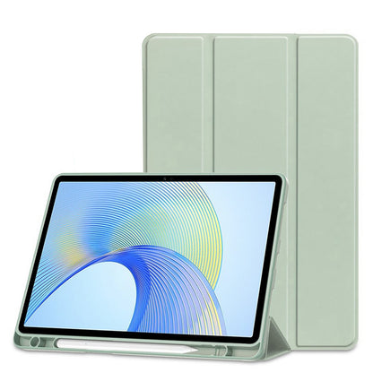 Husa de protectie pentru tableta Techsuit Flex Trifold compatibila cu Honor Pad X8 Pro, verde deschis, TPU