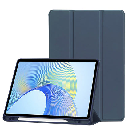 Husa de protectie pentru tableta Techsuit Flex Trifold compatibila cu Honor Pad X9, bleumarin, TPU