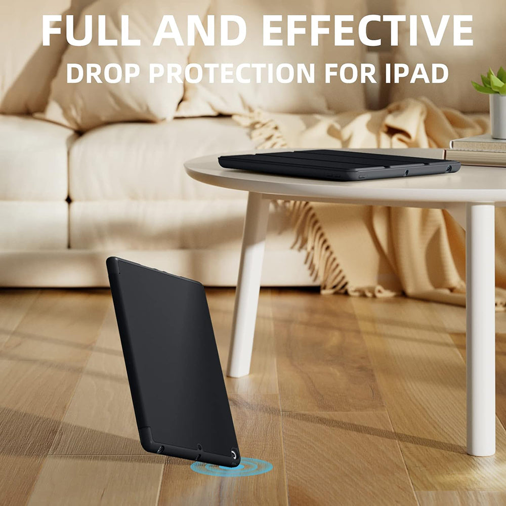 Husa de protectie pentru tableta Techsuit Flex Trifold compatibila cu Honor Pad X9, bleumarin, TPU