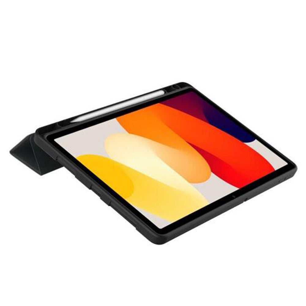 Husa de protectie pentru tableta Techsuit Flex Trifold compatibila cu Honor Pad X9, bleu, TPU