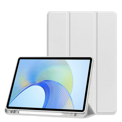 Husa de protectie pentru tableta Techsuit Flex Trifold compatibila cu Honor Pad X9, gri, TPU