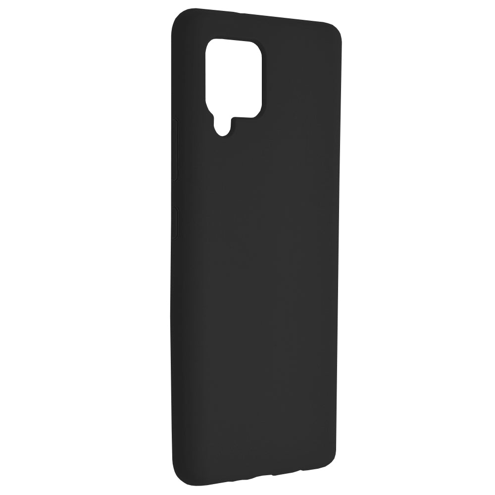 Husa de protectie Techsuit Soft Edge Silicone compatibila cu Samsung Galaxy A42 5G, acoperire spate, negru
