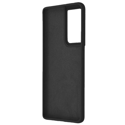 Husa de protectie Techsuit Soft Edge Silicone compatibila cu Samsung Galaxy S21 Ultra, acoperire spate, negru