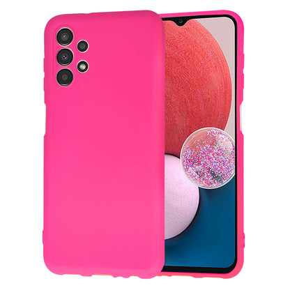 Husa de protectie Techsuit SoftFlex compatibila cu Samsung Galaxy A13 4G, acoperire spate, roz neon
