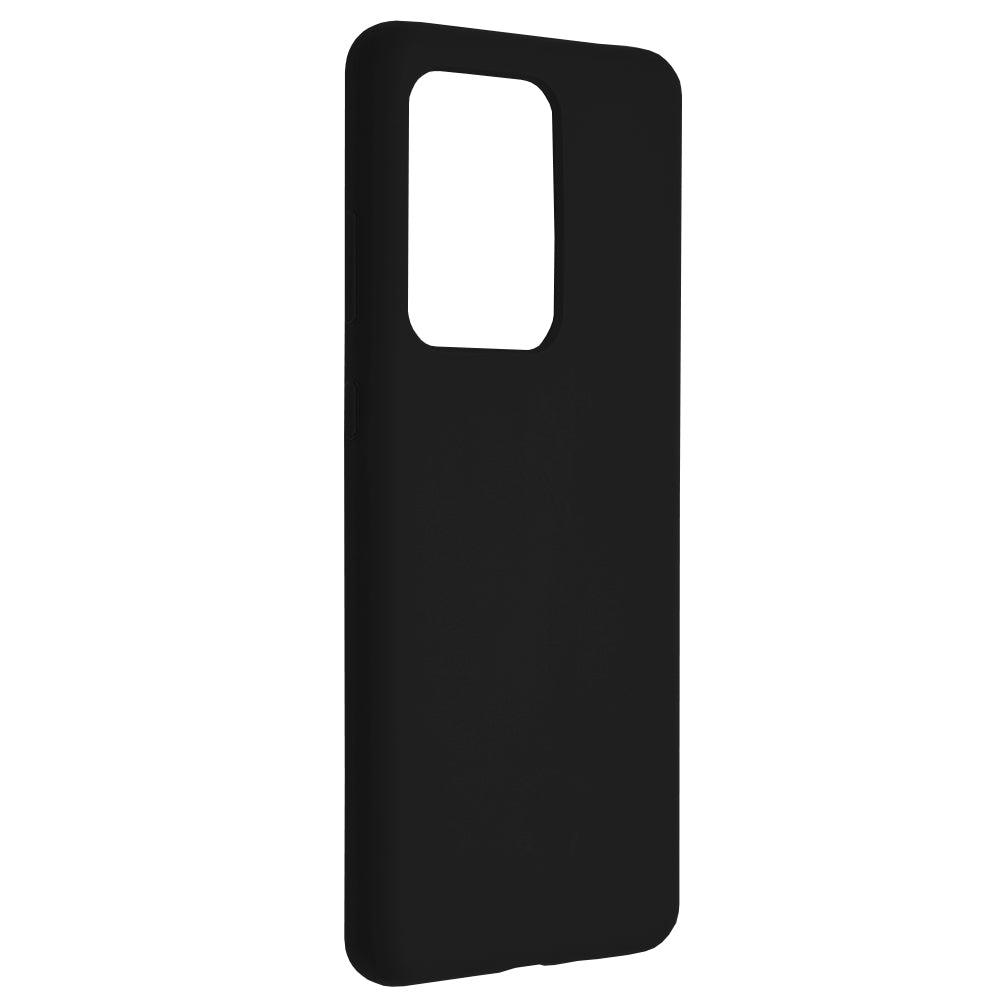 Husa de protectie Techsuit Soft Edge Silicone compatibila cu Samsung Galaxy S20 Ultra 5G, acoperire spate, negru