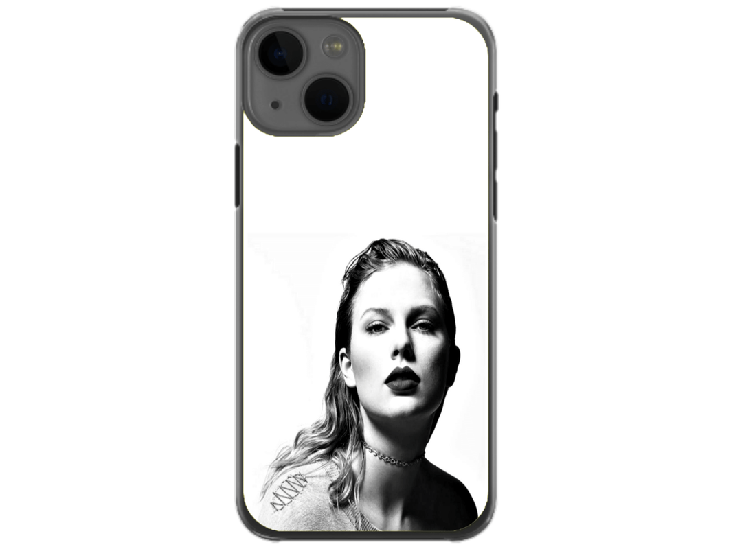 Husa Silicon HQCover compatibila cu Apple iPhone 14, model Taylor Swift v1, rezistenta la socuri si zgarieturi, SP1M00016