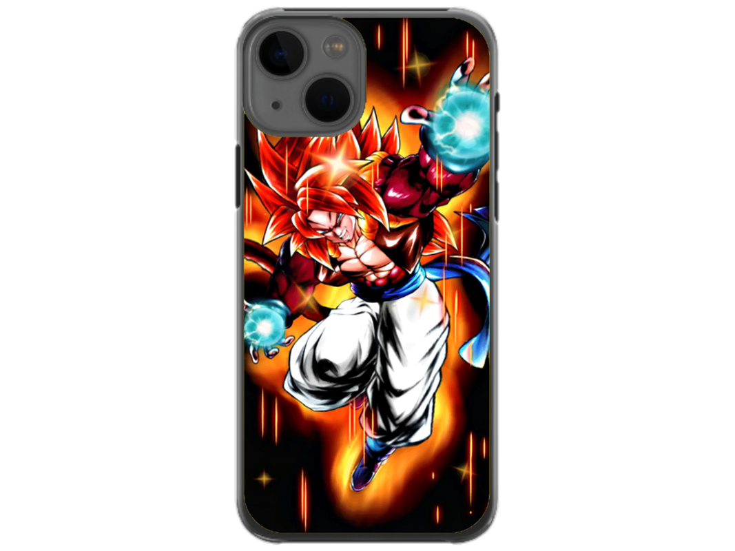 Husa Silicon HQCover compatibila cu Apple iPhone 14, model Dragon Ball Z v1, rezistenta la socuri si zgarieturi, SP1M00017