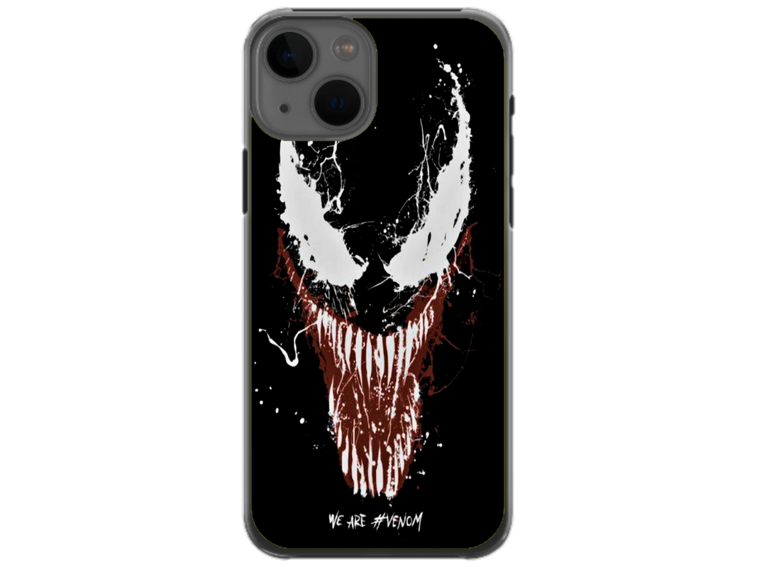 Husa Silicon HQCover compatibila cu Apple iPhone 13 Mini, model Venom v1, rezistenta la socuri si zgarieturi, SP1M00024