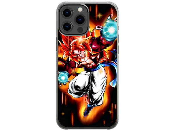 Husa Silicon HQCover compatibila cu Apple iPhone 13 Pro Max, model Dragon Ball Z v1, rezistenta la socuri si zgarieturi, SP1M00017