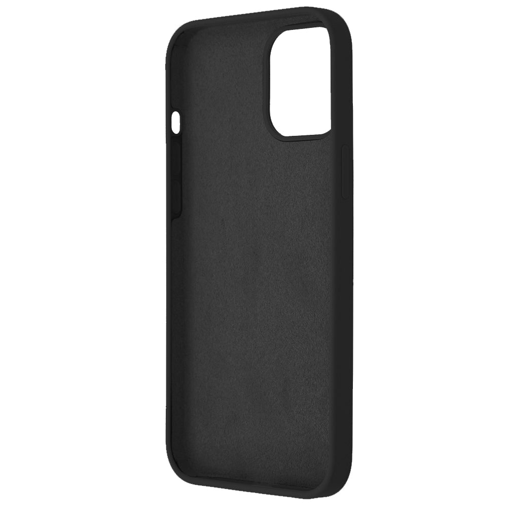 Husa de protectie Techsuit Soft Edge Silicone compatibila cu Apple iPhone 12 Pro Max, acoperire spate, negru