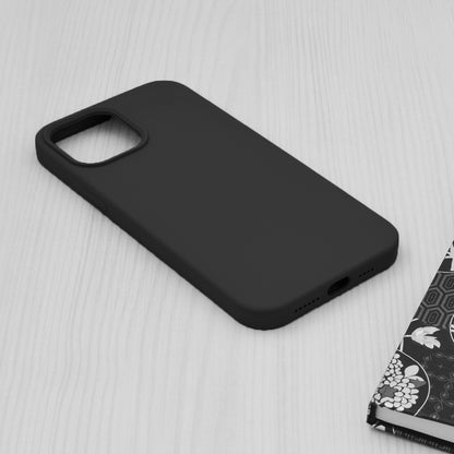 Husa de protectie Techsuit Soft Edge Silicone compatibila cu Apple iPhone 12 Pro Max, acoperire spate, negru