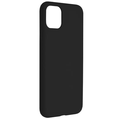 Husa de protectie Techsuit Soft Edge Silicone compatibila cu Apple iPhone 11 Pro Max, acoperire spate, negru