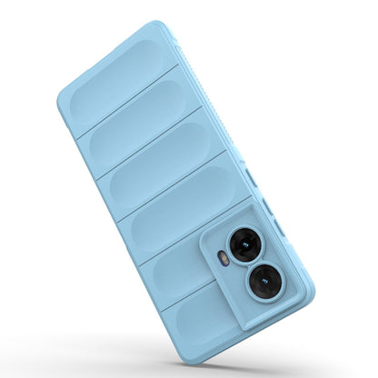 Husa de protectie Techsuit Magic Shield compatibila cu Motorola Moto G85, acoperire spate, albastru inchis