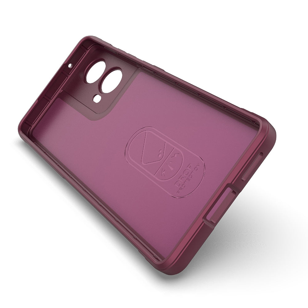 Husa de protectie Techsuit Magic Shield compatibila cu Motorola Moto G85, acoperire spate, negru