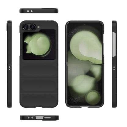 Husa de protectie Techsuit Magic Shield compatibila cu Samsung Galaxy Z Flip6, acoperire spate, negru
