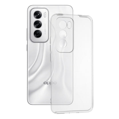 Husa de protectie Techsuit Clear Silicone compatibila cu Oppo Reno12, acoperire spate, transparent