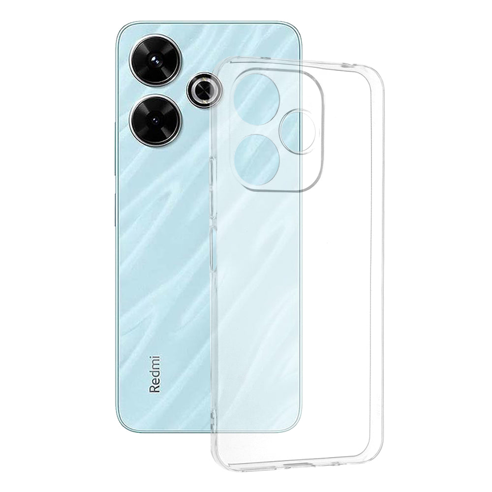 Husa de protectie Techsuit Clear Silicone compatibila cu Xiaomi Redmi 10C, acoperire spate, transparent
