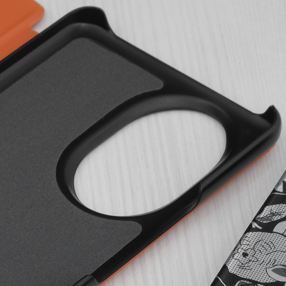 Husa de protectie Techsuit eFold Series compatibila cu Honor 200 Lite, acoperire spate, oranj