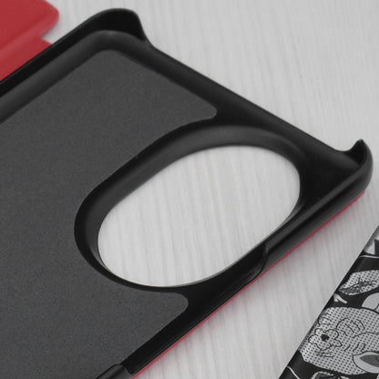 Husa de protectie Techsuit eFold Series compatibila cu Honor 200 Lite, acoperire spate, rosu