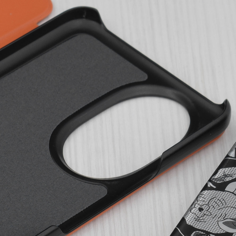 Husa de protectie Techsuit eFold Series compatibila cu Honor 10 Lite, acoperire spate, oranj