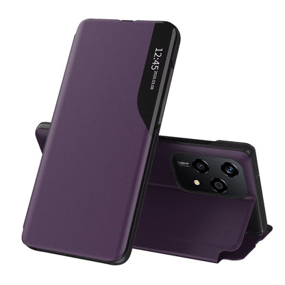 Husa de protectie Techsuit eFold Series compatibila cu Honor 200, acoperire spate, mov