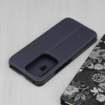Husa de protectie Techsuit eFold Series compatibila cu Honor 200, acoperire spate, albastru