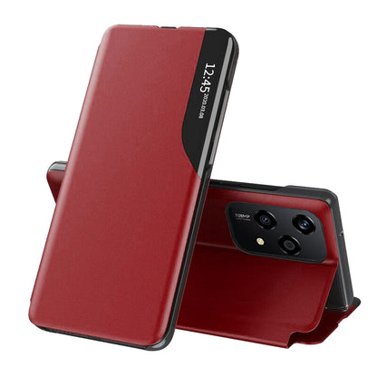 Husa de protectie Techsuit eFold Series compatibila cu Honor 200, acoperire spate, rosu
