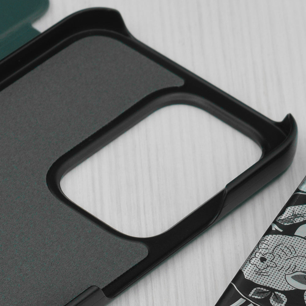 Husa de protectie Techsuit eFold Series compatibila cu Honor 200, acoperire spate, verde inchis