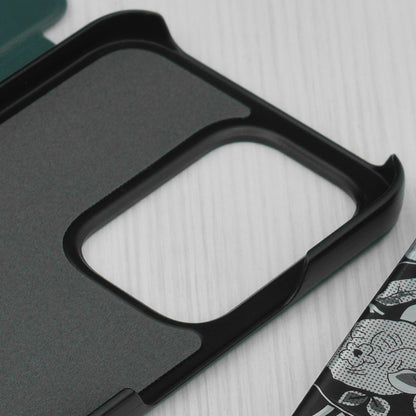 Husa de protectie Techsuit eFold Series compatibila cu Honor 200, acoperire spate, verde inchis