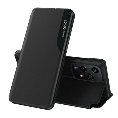 Husa de protectie Techsuit eFold Series compatibila cu Honor 200, acoperire spate, negru
