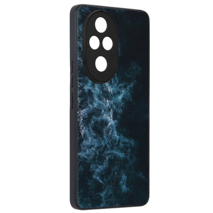 Husa de protectie Techsuit Glaze Series compatibila cu Honor 200 Pro, acoperire spate, Blue Nebula