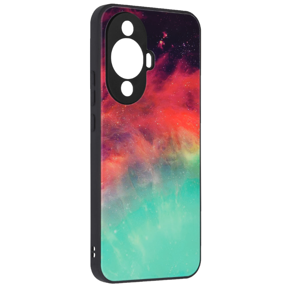Husa de protectie Techsuit Glaze Series compatibila cu Huawei nova 11, acoperire spate, Fiery Ocean