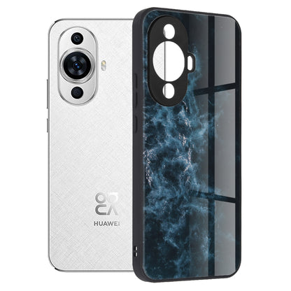 Husa de protectie Techsuit Glaze Series compatibila cu Huawei nova 11, acoperire spate, Blue Nebula