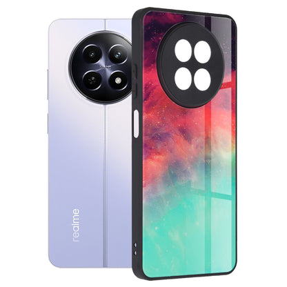 Husa de protectie Techsuit Glaze Series compatibila cu Realme 12, acoperire spate, Fiery Ocean