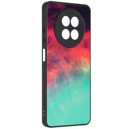 Husa de protectie Techsuit Glaze Series compatibila cu Realme 12x, acoperire spate, Fiery Ocean