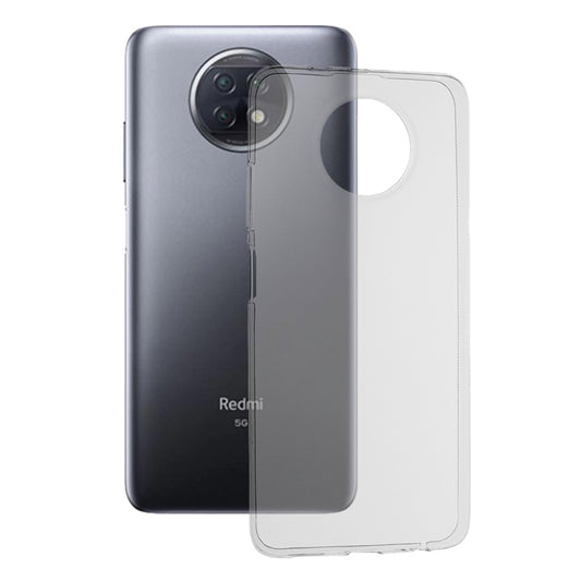 Husa de protectie Techsuit Clear Silicone compatibila cu Xiaomi Redmi Note 9T 5G, acoperire spate, transparent