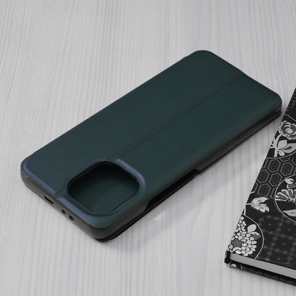 Husa de protectie Techsuit eFold Series compatibila cu Xiaomi Mi 11, acoperire spate, verde inchis